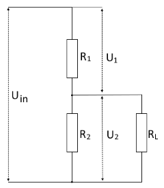 Spannungsteiler Schaltplan