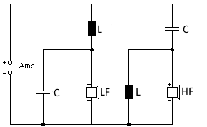 Lautsprecherweiche 2. Ordnung