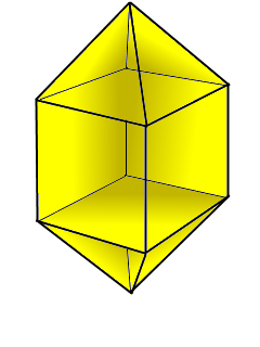 Verlängerte Quadratische Doppelpyramide