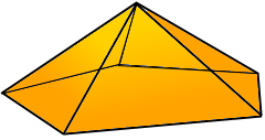 Fünfeck Pyramide