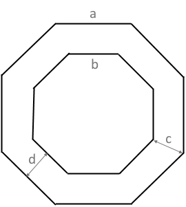 regular polygon ring