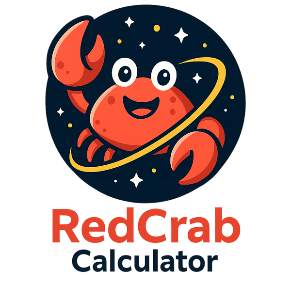 Menu Item Redcrab Calculator App